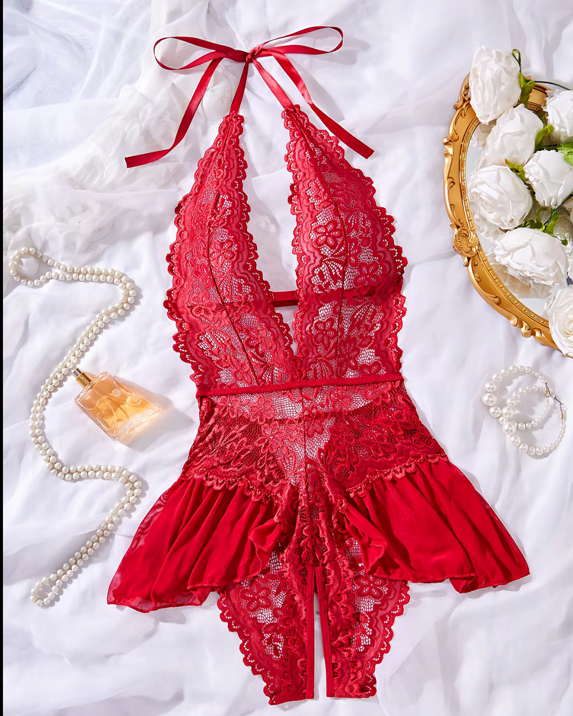 Women’s Sexy Open Crotch Bodycon Underwear