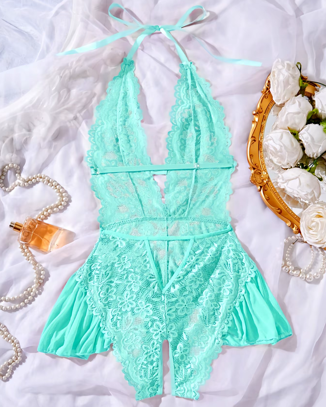 Women’s Sexy Open Crotch Bodycon Underwear