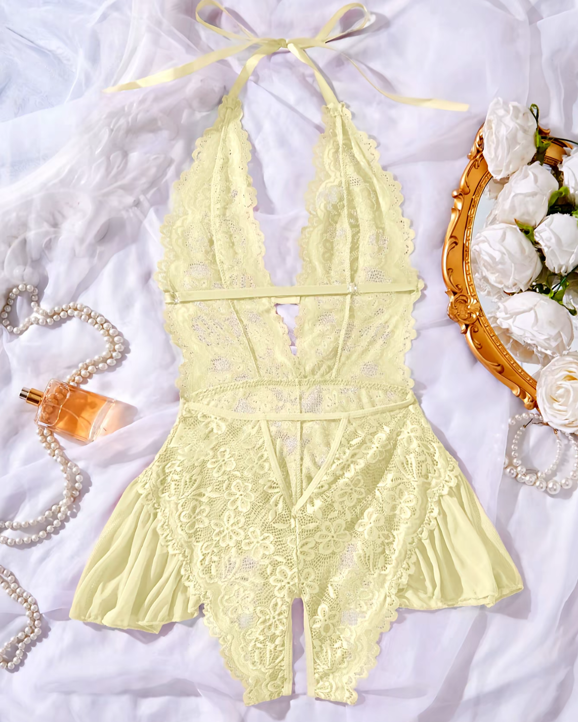 Women’s Sexy Open Crotch Bodycon Underwear