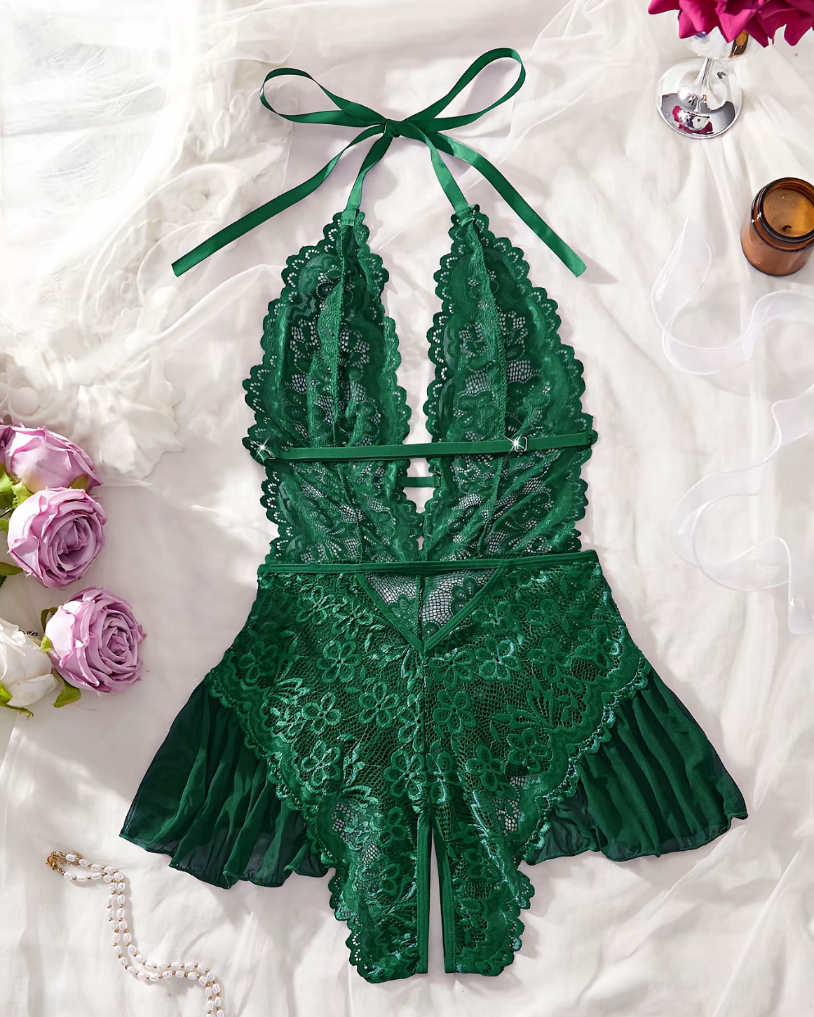 Women’s Sexy Open Crotch Bodycon Underwear