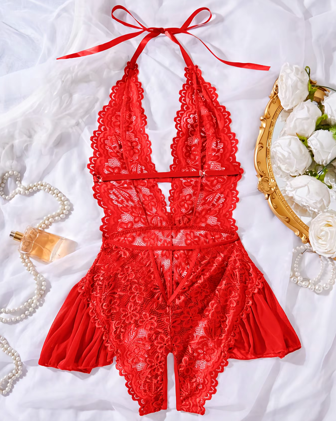 Women’s Sexy Open Crotch Bodycon Underwear