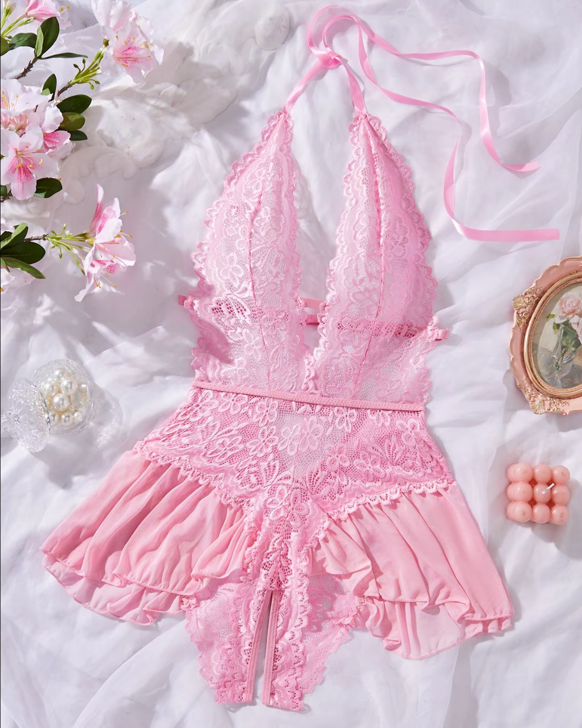 Women’s Sexy Open Crotch Bodycon Underwear