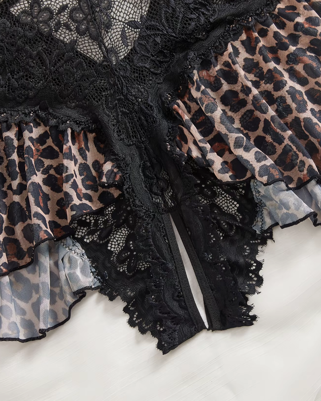 Women’s Sexy Open Crotch Bodycon Underwear